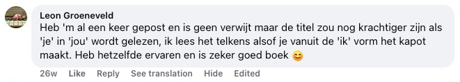 Reactie van Leon